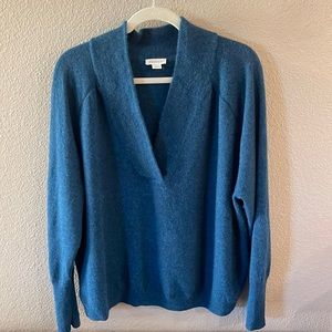 Sundance 100% Cashmere Blue Sweater